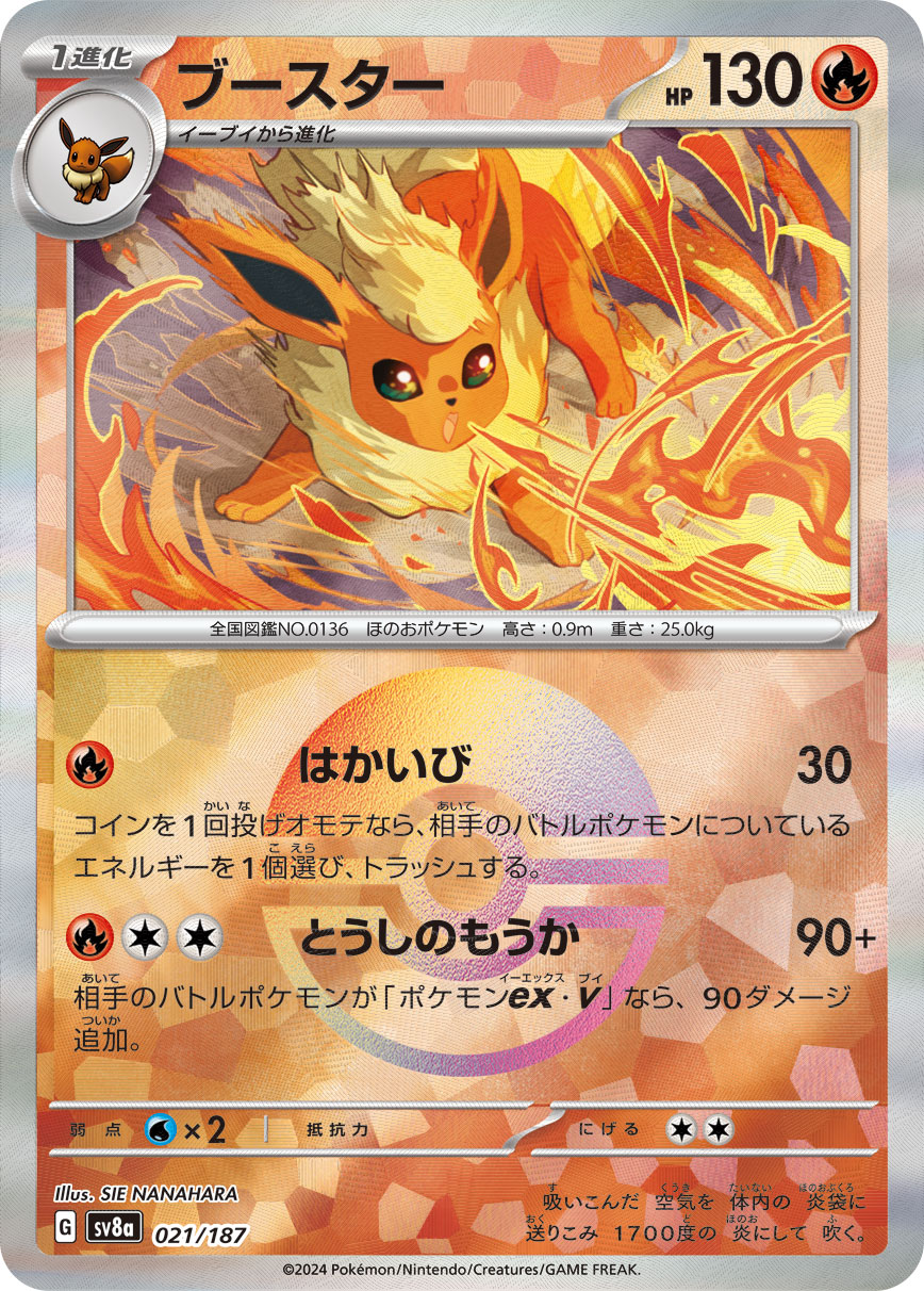 ブースター(モン柄)